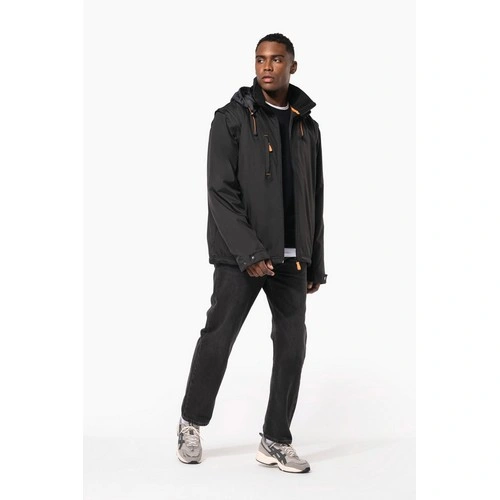 Chaqueta con mangas amovibles hombre