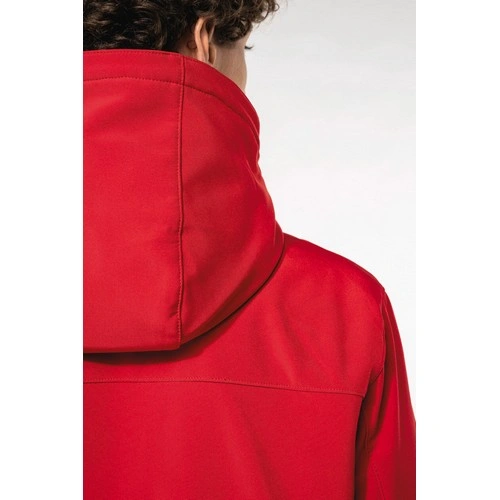 Parka softshell acolchada con capucha hombre