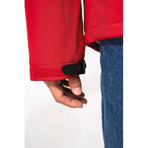 Parka softshell acolchada con capucha hombre