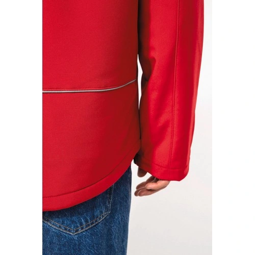 Parka softshell acolchada con capucha hombre