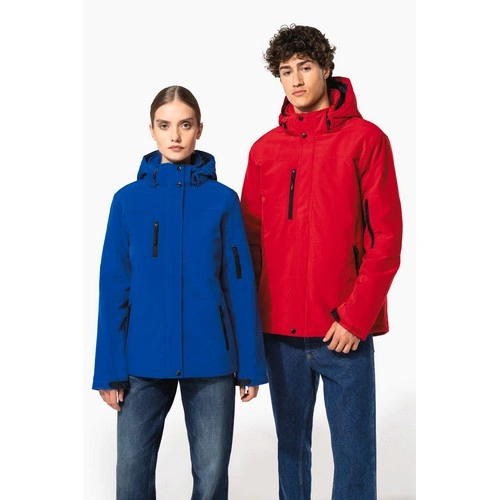 Parka softshell acolchada con capucha hombre