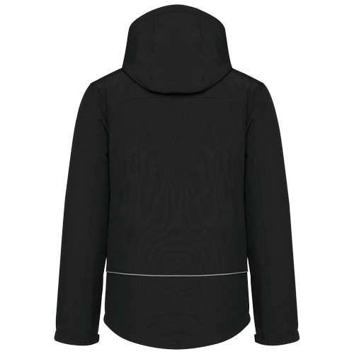 Parka softshell acolchada con capucha hombre