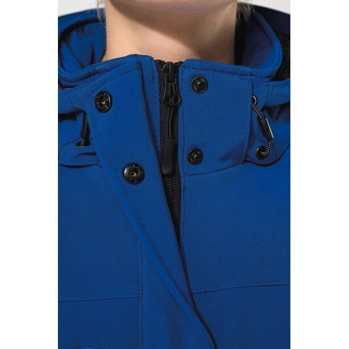 Parka softshell acolchada con capucha mujer