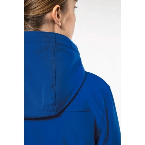 Parka softshell acolchada con capucha mujer