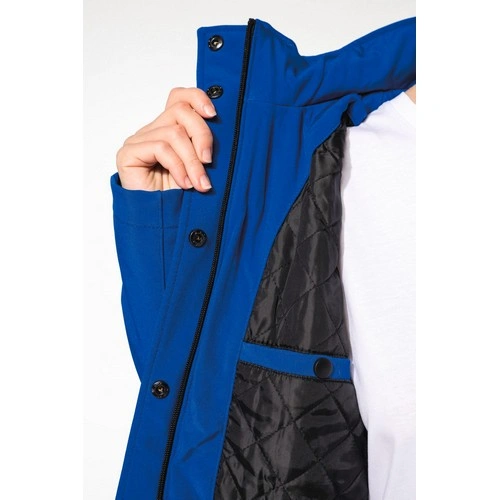 Parka softshell acolchada con capucha mujer