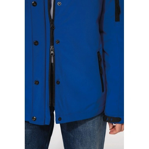 Parka softshell acolchada con capucha mujer