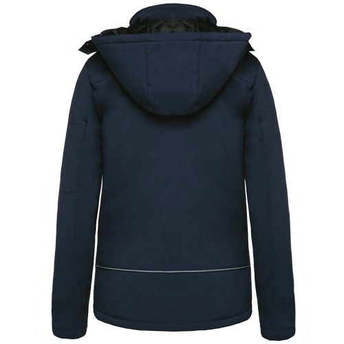 Parka softshell acolchada con capucha mujer