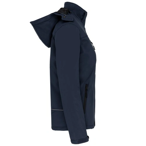 Parka softshell acolchada con capucha mujer