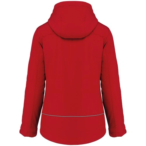 Parka softshell acolchada con capucha mujer