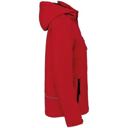 Parka softshell acolchada con capucha mujer
