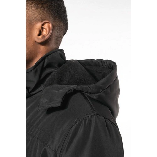 Parka con capucha extraíble