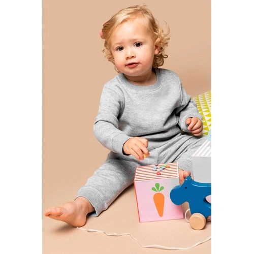 Pantalón de felpa ecorresponsable bebé