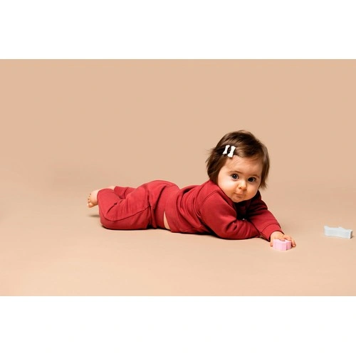 Pantalón de felpa ecorresponsable bebé