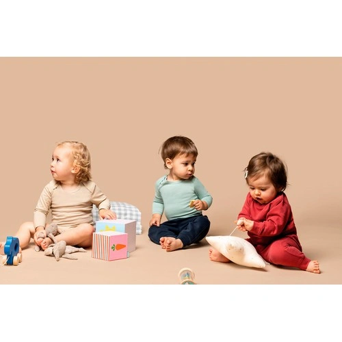 Pantalón de felpa ecorresponsable bebé