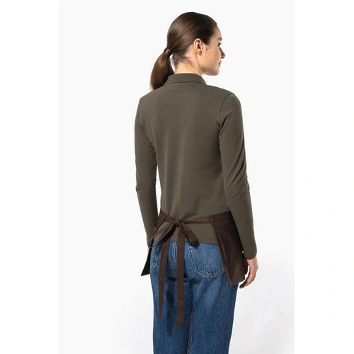 Delantal corto algodón