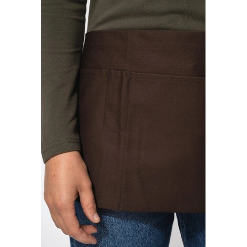 Delantal corto algodón