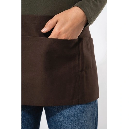 Delantal corto algodón