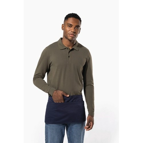 Delantal corto algodón