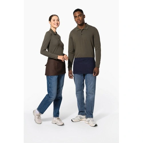 Delantal corto algodón