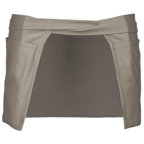 Delantal corto algodón