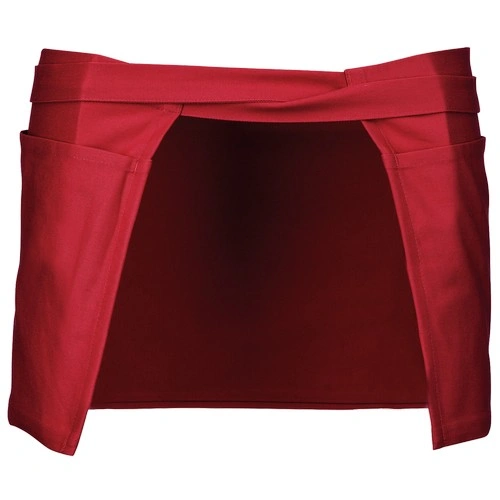 Delantal corto algodón