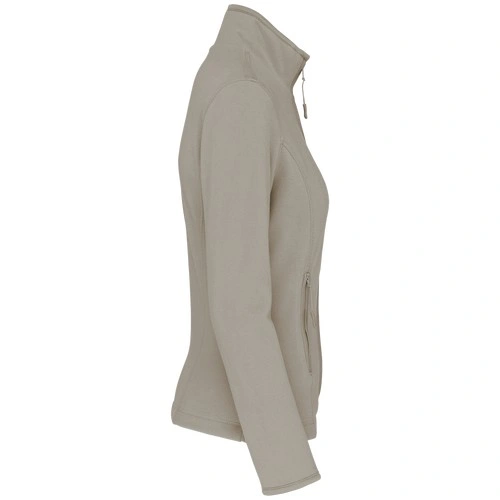 Chaqueta micropolar con cremallera mujer