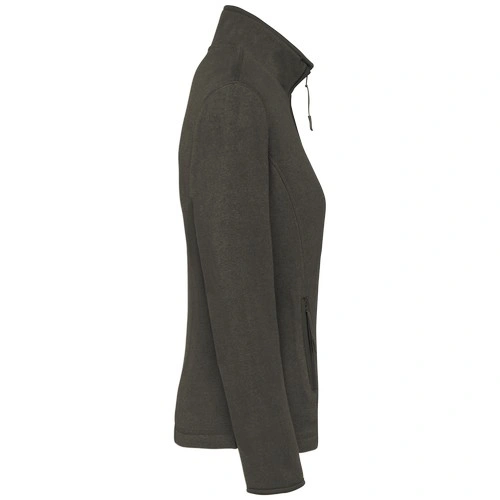 Chaqueta micropolar con cremallera mujer