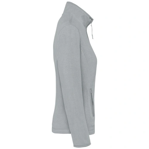 Chaqueta micropolar con cremallera mujer
