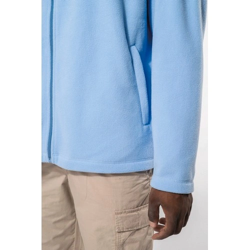 Chaqueta micropolar con cremallera hombre