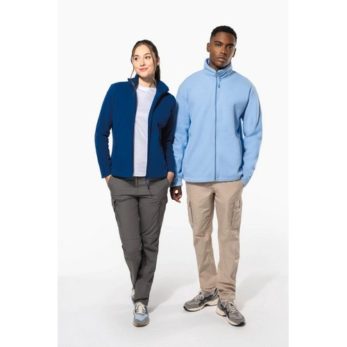 Chaqueta micropolar con cremallera hombre