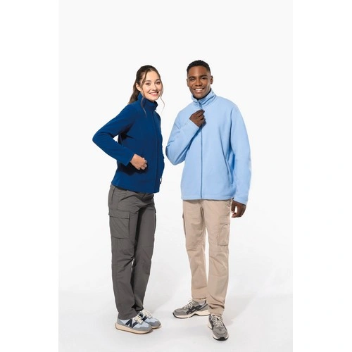Chaqueta micropolar con cremallera hombre