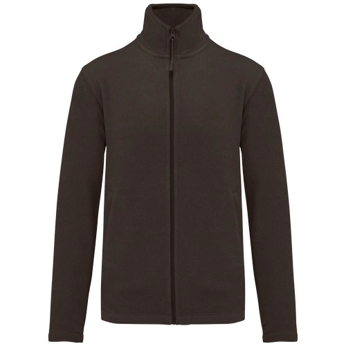 Chaqueta micropolar con cremallera hombre