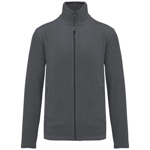 Chaqueta micropolar con cremallera hombre