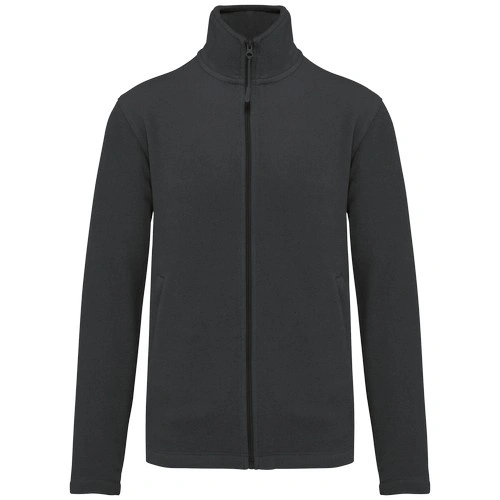 Chaqueta micropolar con cremallera hombre