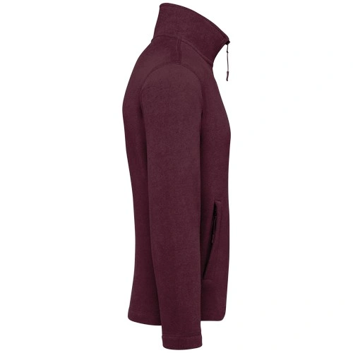 Chaqueta micropolar con cremallera hombre