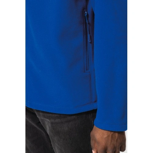 Chaqueta micropolar con cremallera y mangas raglán hombre