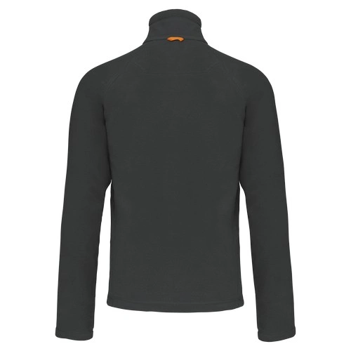 Chaqueta micropolar con cremallera y mangas raglán hombre