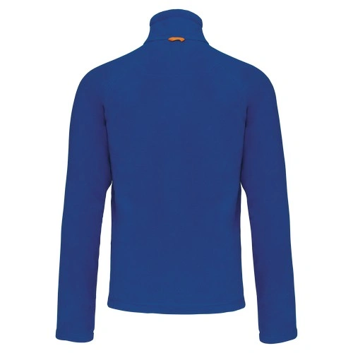 Chaqueta micropolar con cremallera y mangas raglán hombre