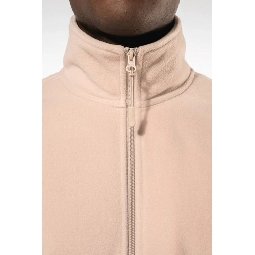 Chaqueta polar ajustable con puños elásticos