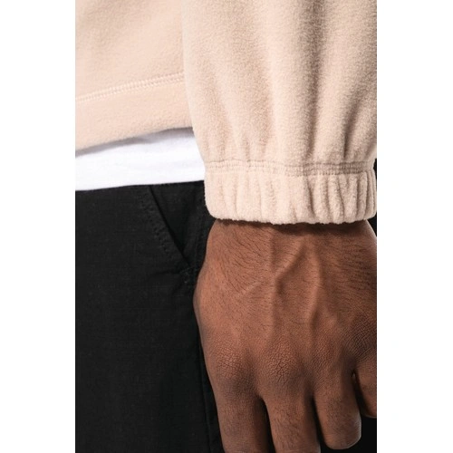 Chaqueta polar ajustable con puños elásticos