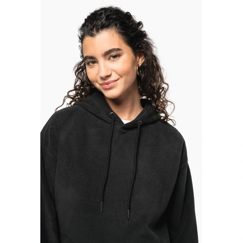 Sudadera oversize con capucha - micropolar reciclado - Unisex