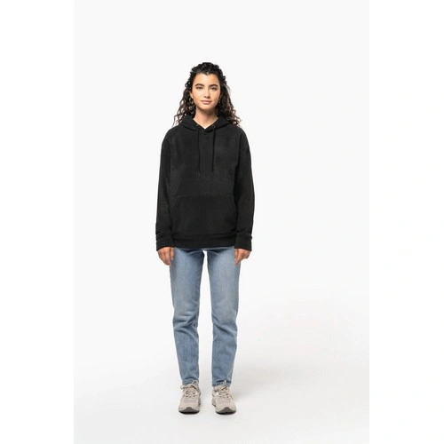 Sudadera oversize con capucha - micropolar reciclado - Unisex