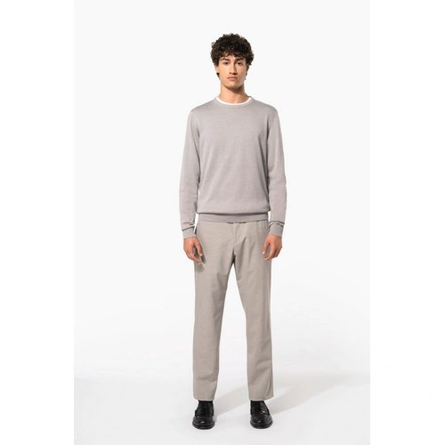 Jersey cuello redondo manga larga hombre