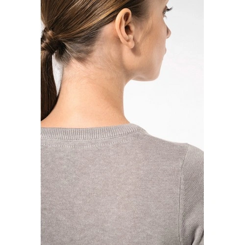 Jersey cuello redondo manga larga mujer