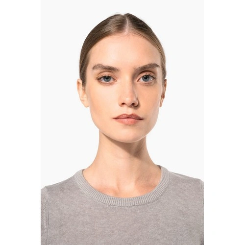 Jersey cuello redondo manga larga mujer
