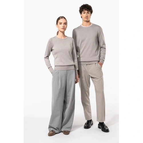 Jersey cuello redondo manga larga mujer