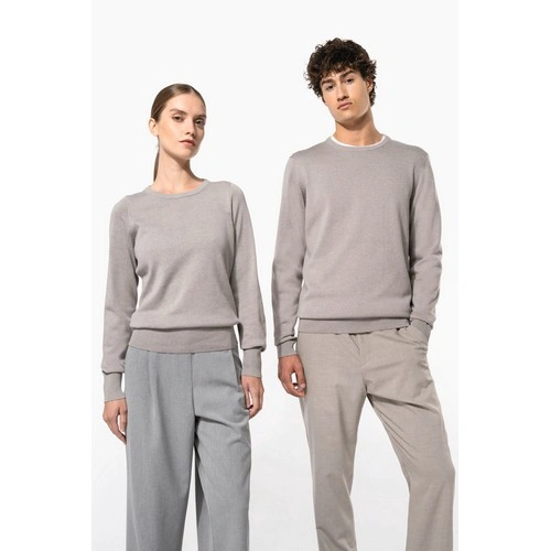 Jersey cuello redondo manga larga mujer