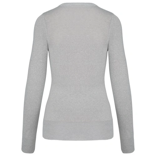 Jersey cuello redondo manga larga mujer