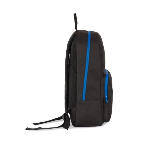 Mochila con cierres rápidos a contraste