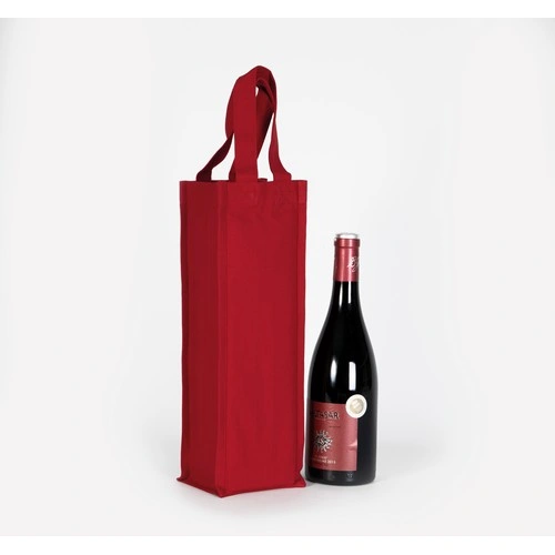 Bolsa para botella de algodón canvas